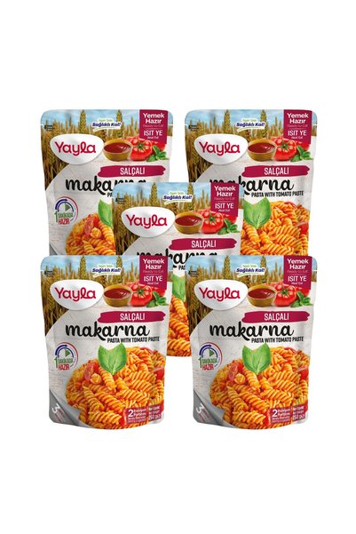 Yayla Yemek Hazır Salçalı Makarna 250 gr x5