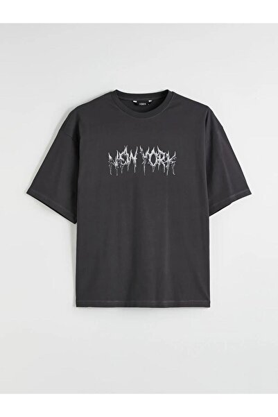 LC Waikiki Crew Neck New York Printed Men's T-Shirt (S6)