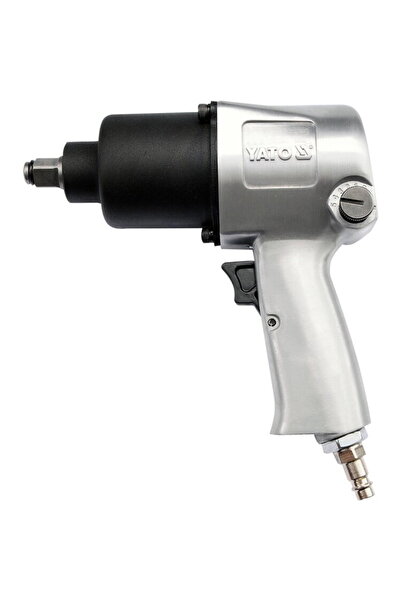 yato Pneumatic Gun, 1/2" Attachment, Max Torque 550 Nm, 7500 rpm, 119 l/min, ...