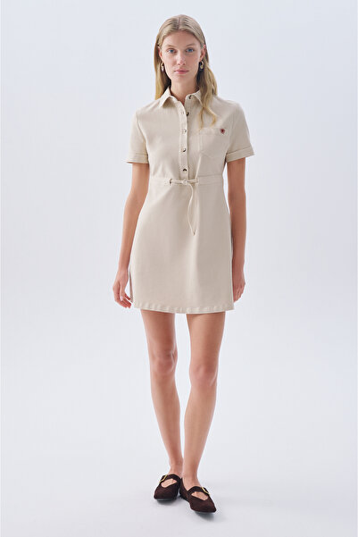 Mudo A Form Kemer Detail Mini Dress