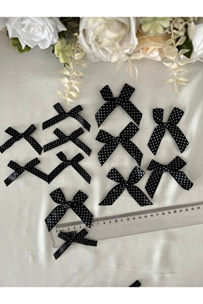 partici dükkanı Mini fundiță cu buline gata confecționată - Buline alb-negru ...