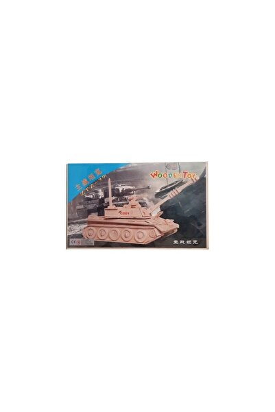 Colorarte 3D wooden puzzle ZTZ-99 tank, 4 sheets, Colorarte, PJ-S130