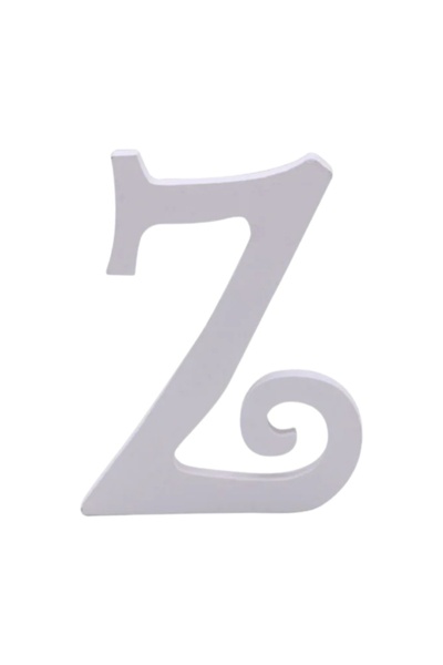 MC Micostore Decoratiuni petrecere Zebra litera Z, 11cm, lemn, autoadeziva, J...