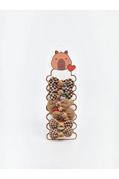 LC Waikiki Set de 6 catarame din cauciuc pentru fete cu figuri de animale (S6)