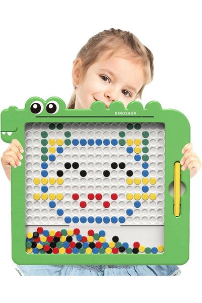 Domino toys Tablă magnetică de desen pentru copii - Activități de învățare pentru preșcolari