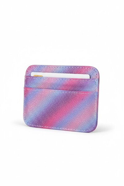 Kemerix Жіночий різнокольоровий базовий тонкий гаманець з блискітками