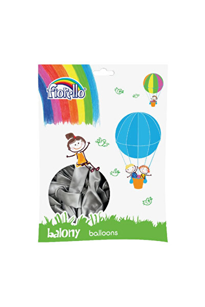 MC Micostore Μπαλόνια γενεθλίων Fiorello, 25,4cm, μεταλλικό ασημί, 170-2502, ...