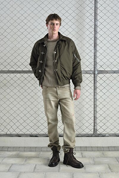 Hiccup GIESTO Bomber Jacket With Hook Detail