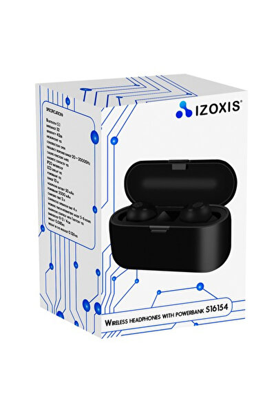 Izoxis Wireless Bluetooth headphones with powerbank