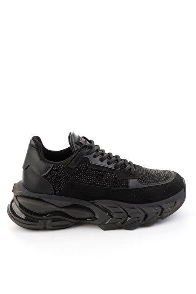 Bambi Siyah Kadın Sneaker K01791073072