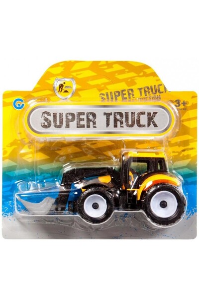 Mega Creative Tractor de constructii cu echipament MegaCreative 382263, 15cm,...