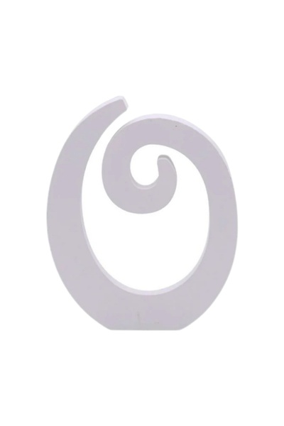 MC Micostore Zebra party decorations letter O, 11cm, wood, self-adhesive, JAB...