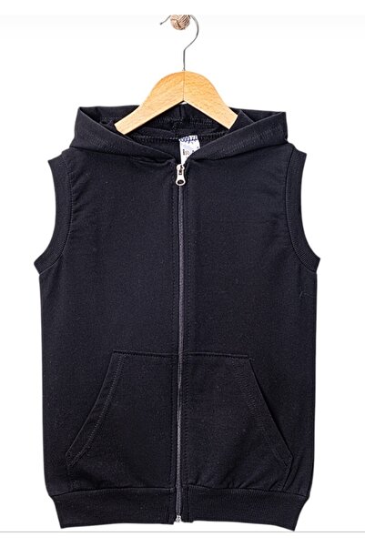 BEGONYA BEBECE KIDS Two Ip Waterproof Pocketed Vests with Capsunts and Pockets