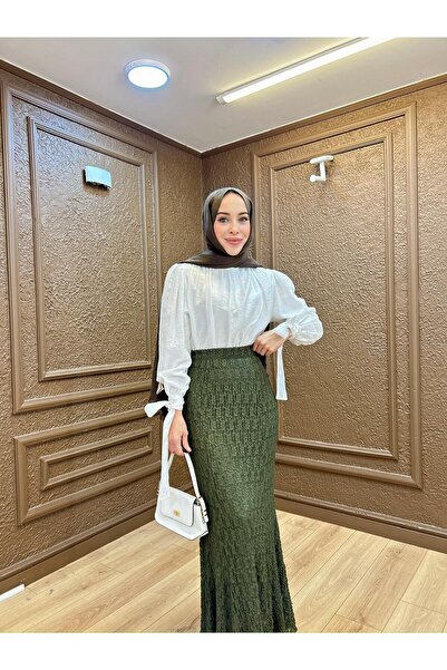 ElifStore Dantelli Tesettür Etek