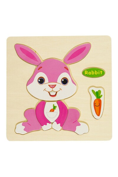 Colorarte Ξύλινο παζλ - Μίνι Ζώα, διάφορα σχέδια