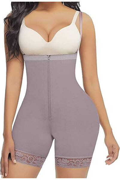 FeelinGirl Women's body shaper, brown, 5XL