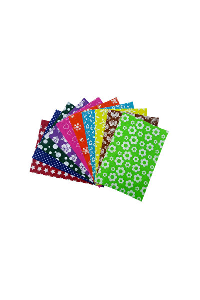 Colorarte Coli fetru A4 - simplu, 1.5mm, diverse culori, set 10 coli,