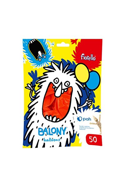 MC Micostore Fiorello birthday balloons, 25.4cm, metallic red, 170-2630, set ...