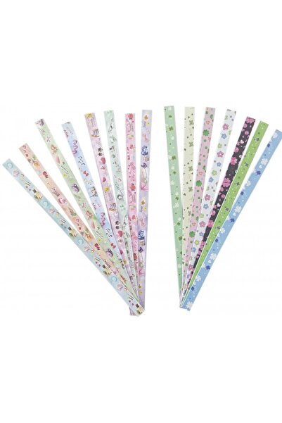 Colorarte Quilling paper 8 different models, set of 17 strips, CNX