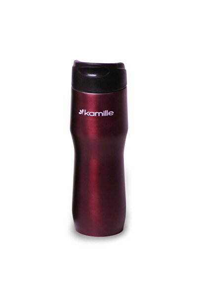 Kamille KM-2050 thermal mug, stainless steel, 450 ml, 8h insulation