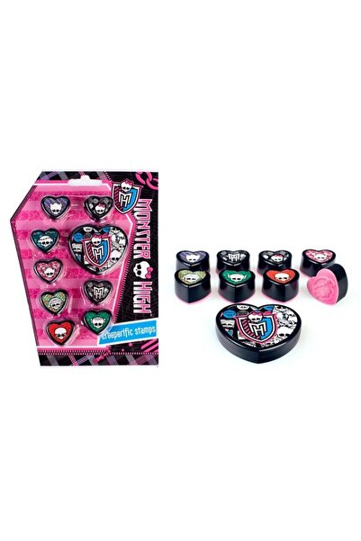 Mega Creative Jucarie set 8 stampile + tusiera MegaCreative Monster High, 285...