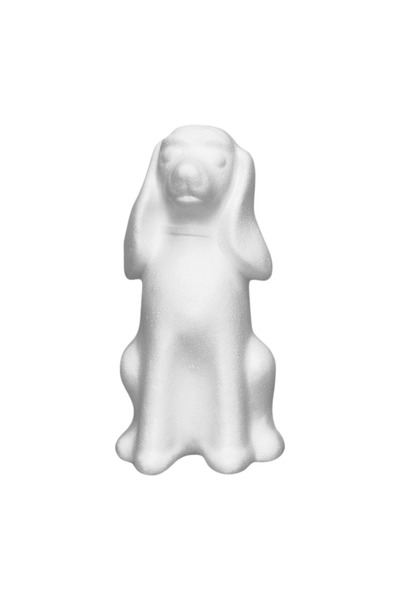 Colorarte Accesorii creatie - polistiren HD - caine, alb, 12x25x18.5cm,