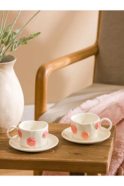 LC Waikiki Mixed 2-Person Coffee Cup Set 90 ml (S6)