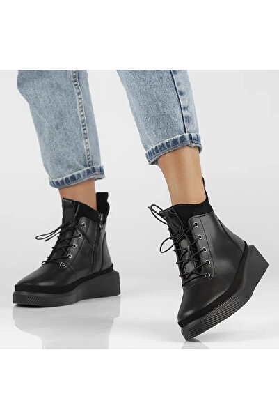 Filippo Genuine leather boots 4799 black