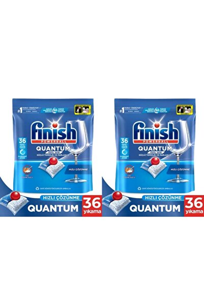Finish Quantum 36 Yıkama Bulaşık Tableti - 2 Paket