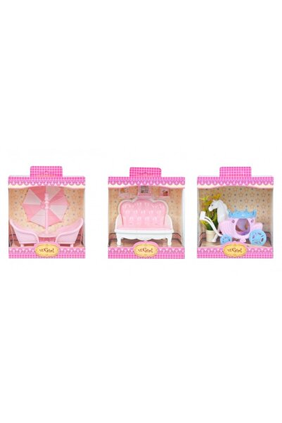 Mega Creative Αξεσουάρ κούκλας, έπιπλα κουκλόσπιτου, διάφορα μοντέλα, 3+ ετών...