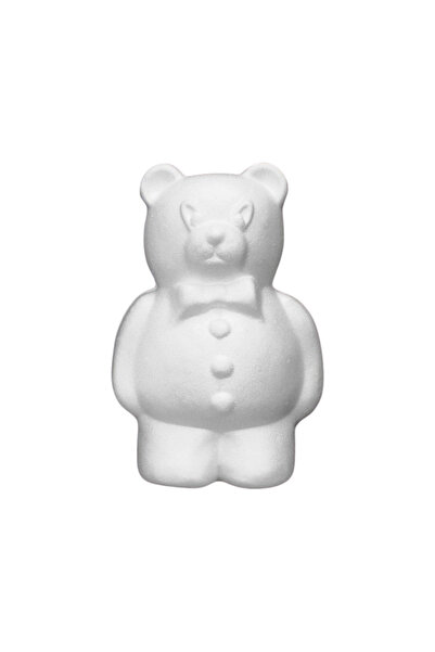 Colorarte Accesorii creatie - polistiren HD - urs, alb, 16x26x12.5cm,