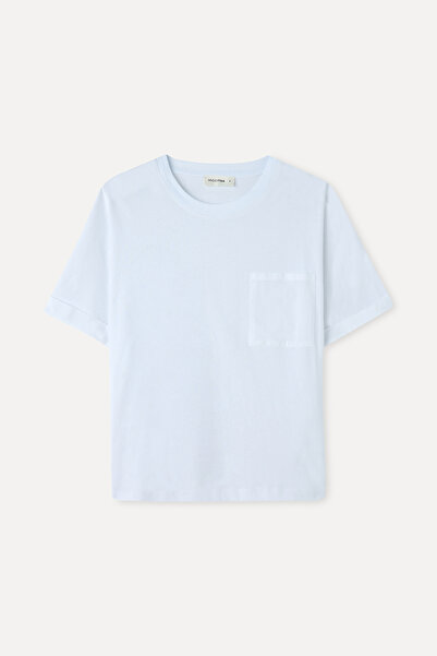 Mudo Cep Detailled Oversize Crew Neck T-Shirt
