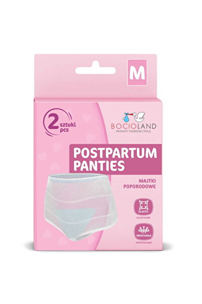 Bocioland Bocioland postpartum reusable panties set, seamless design, elastic...