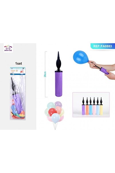 MC Micostore PartyGo party accessories set, 28cm, pump, various colors, FA088...