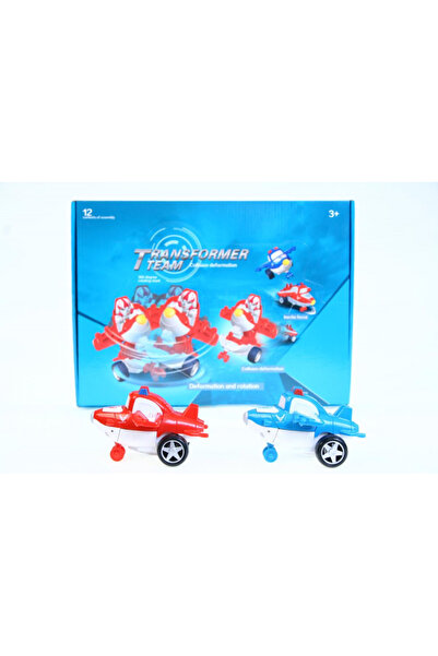 Mega Creative Avion Robot 2in1 MegaCreative 336136, 11cm, plastic, diverse cu...
