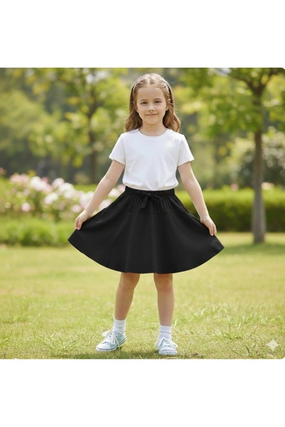 BEGONYA BEBECE KIDS Shorts Skirt Suprem Combed Cotton Skirt Holiday Style