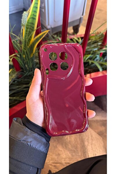 KILIF STORE Tekno Camon 30 Bordo Wavey Phone Case