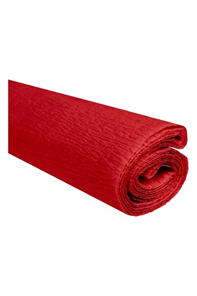 Colorarte Hartie creponata C08, 50x200cm, rosu, set 10 role