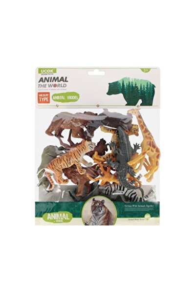 Mega Creative Set 12 figurine - animale salbatice MegaCreative, 545737, 34x37...
