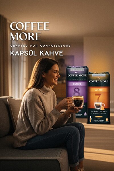 C.M Coffee More Kapsül Tanışma Paketi 40'lı ( Nespresso Uyumlu Alüminyum Kapsül Kahve )
