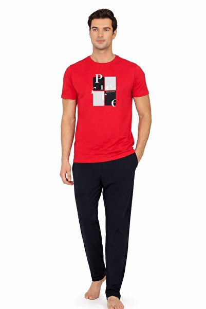 Pierre Cardin Combed Cotton Short Sleeve Pajama Set P6126