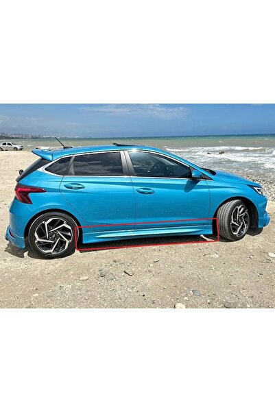 Tuning Vadisi Hyundai i20 2019+ Yan Ek Marşpiyel (Plastik) Boyasız