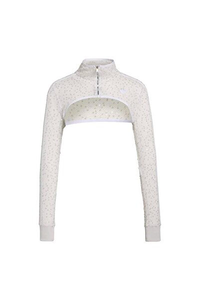 adidas Women's Gray Jacket Bolero Tt Hz1008