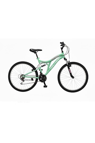 Salcano Helen 24 Jant Mint Yeşil Pembe Beyaz Kız Dağ Bisiklet