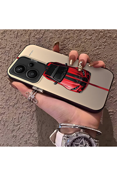 Hontinga Redmi Note 13 Pro Plus 5G Uyumlu Silikon Kenar Sert Arka Anti Düşme ...