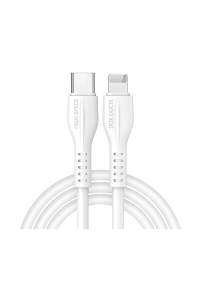 OEM Cable Type C - Iphone lightning 1m 3A 20W white Dux Ducis
