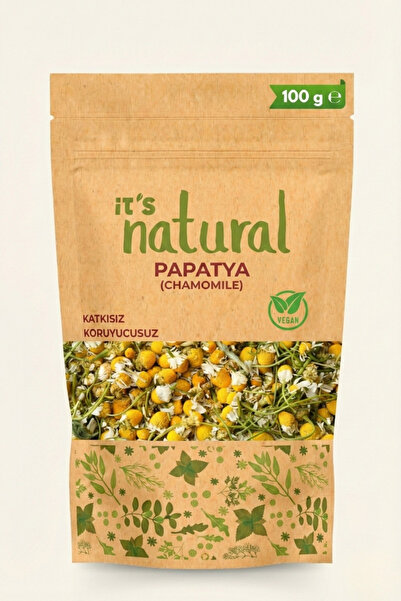 it's Natural Papatya 100 G Kurutulmuş Papatya Çayı Katkısız