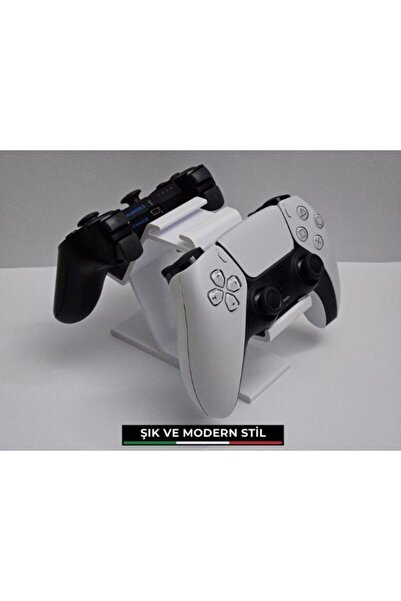 maresshia Pc Ps4 Ps5 Dualsense Çift Kol Standı Tutucu Joystick Kabartmalı 2'l...