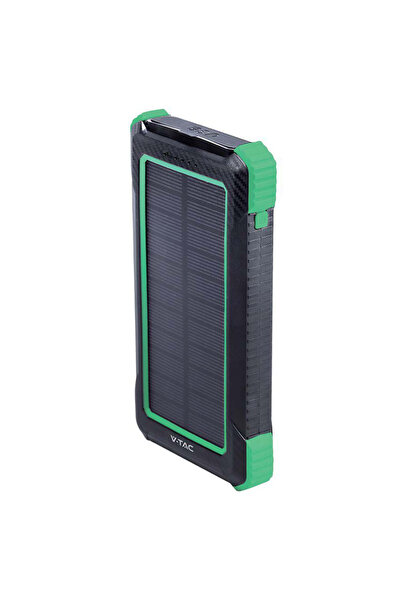 OEM POWER BANK 10000mAh cu incarcare solara si Wireless V-TAC SKU-7835