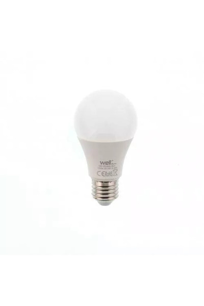 OEM Λάμπα LED A60 E27 12W 230V 950lm ψυχρού φωτός Basic Well